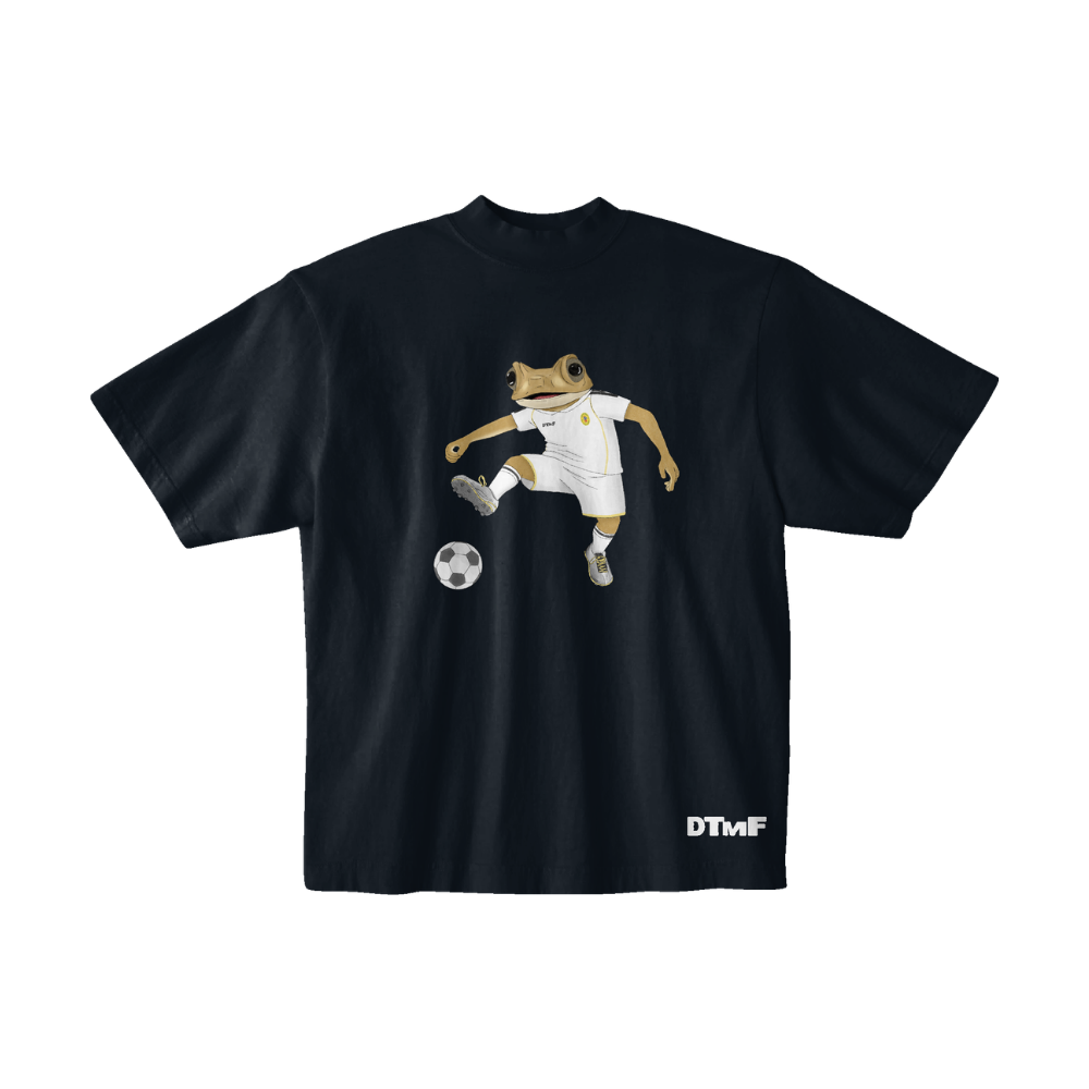 Sapo Concho Real Madrid Black T-Shirt