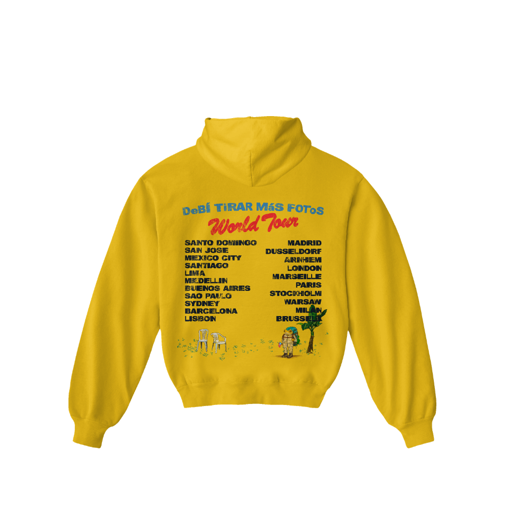 DTMF World Tour Cities Yellow Hoodie