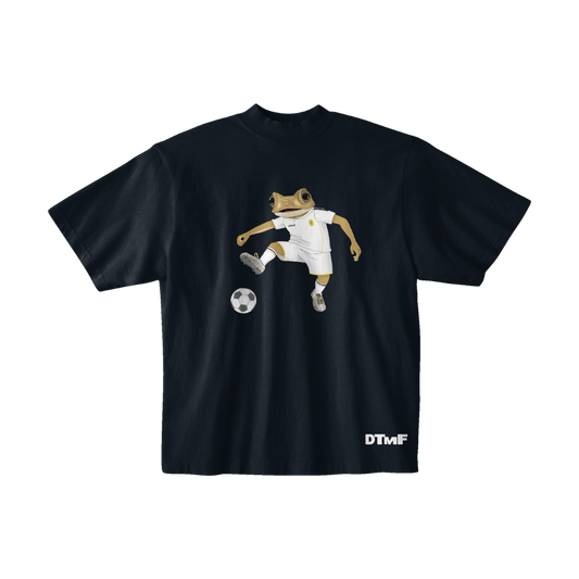 Sapo Concho Real Madrid Black T-Shirt