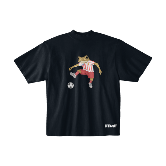 Sapo Concho Atletico Madrid Black T-Shirt