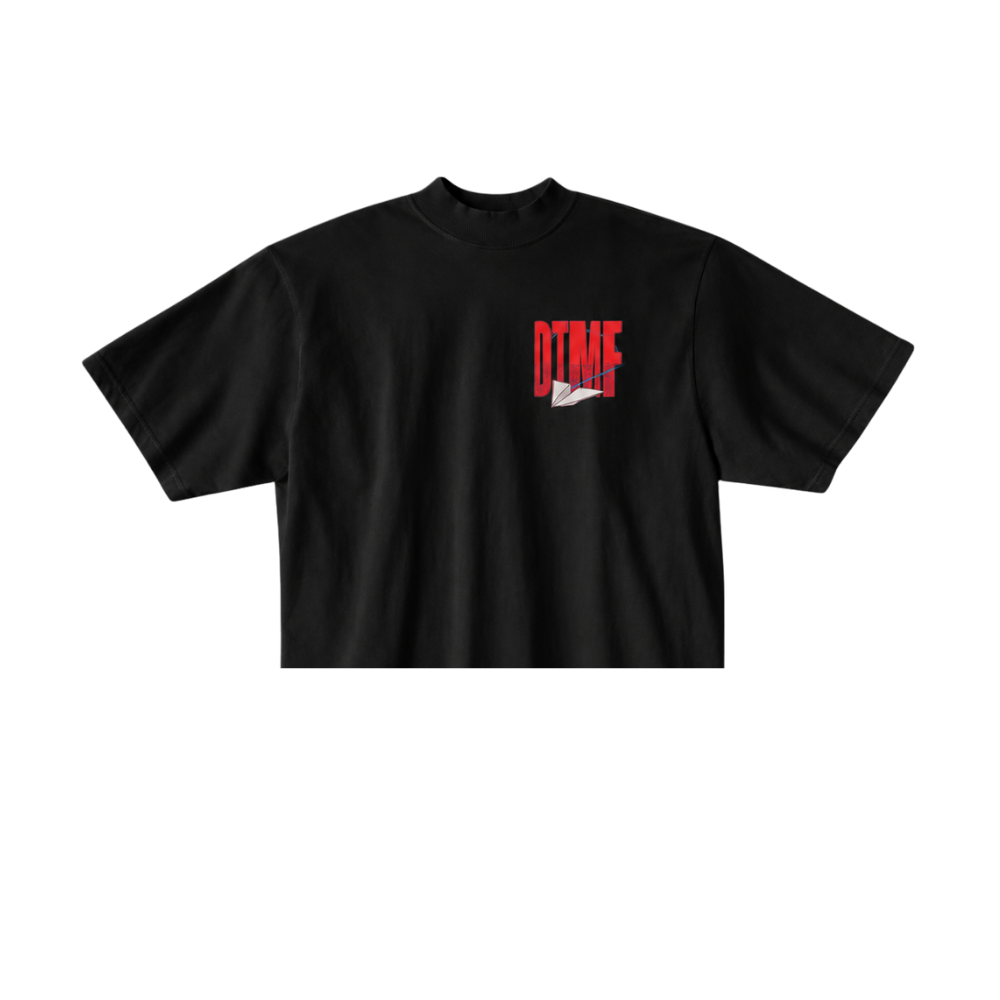 DTMF Casita Black Crop Top