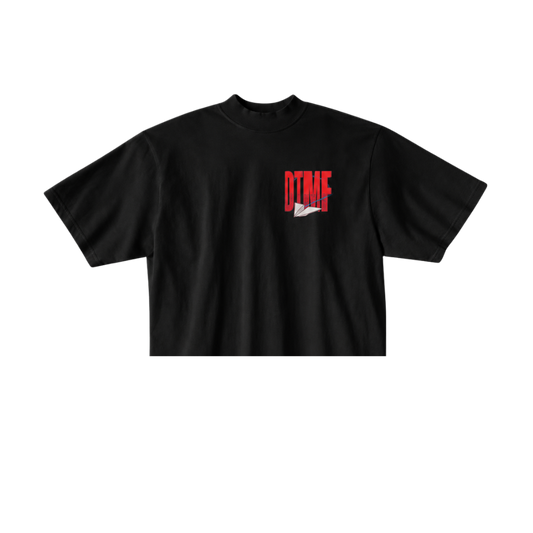 DTMF Casita Black Crop Top