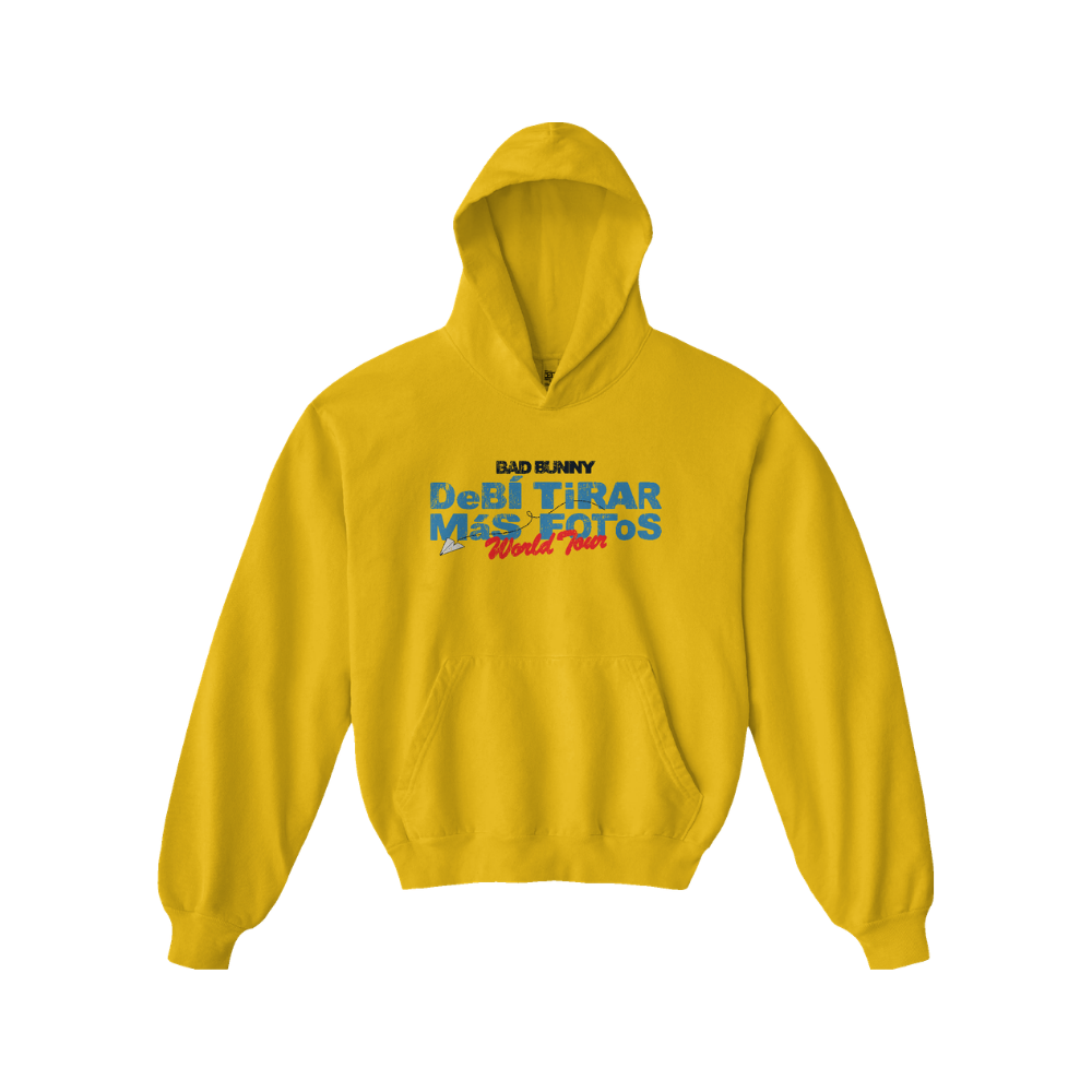 DTMF World Tour Cities Yellow Hoodie