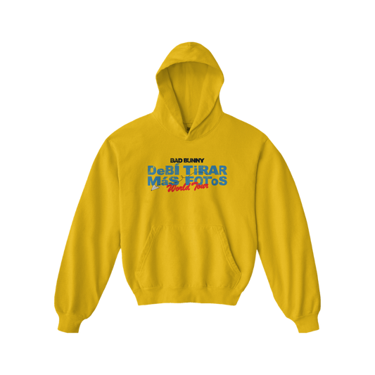 DTMF World Tour Cities Yellow Hoodie