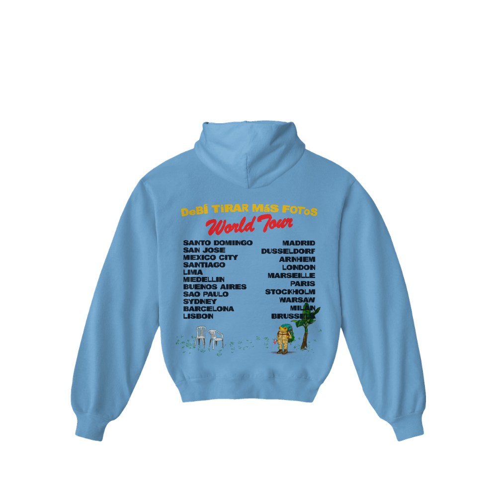 DTMF World Tour Cities Blue Hoodie